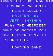 Alien Soccer